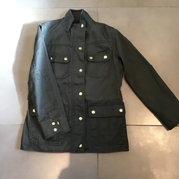 J. Crew Relaxed Boyfriend Field Jacket - Picture 6 of 8